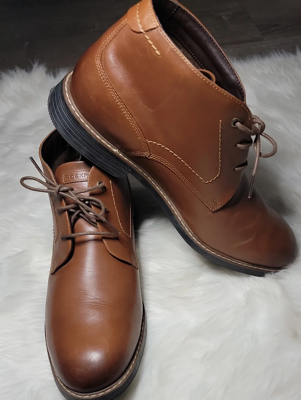 Rockpory Man's Boots  Classic Break Chukka Size 12